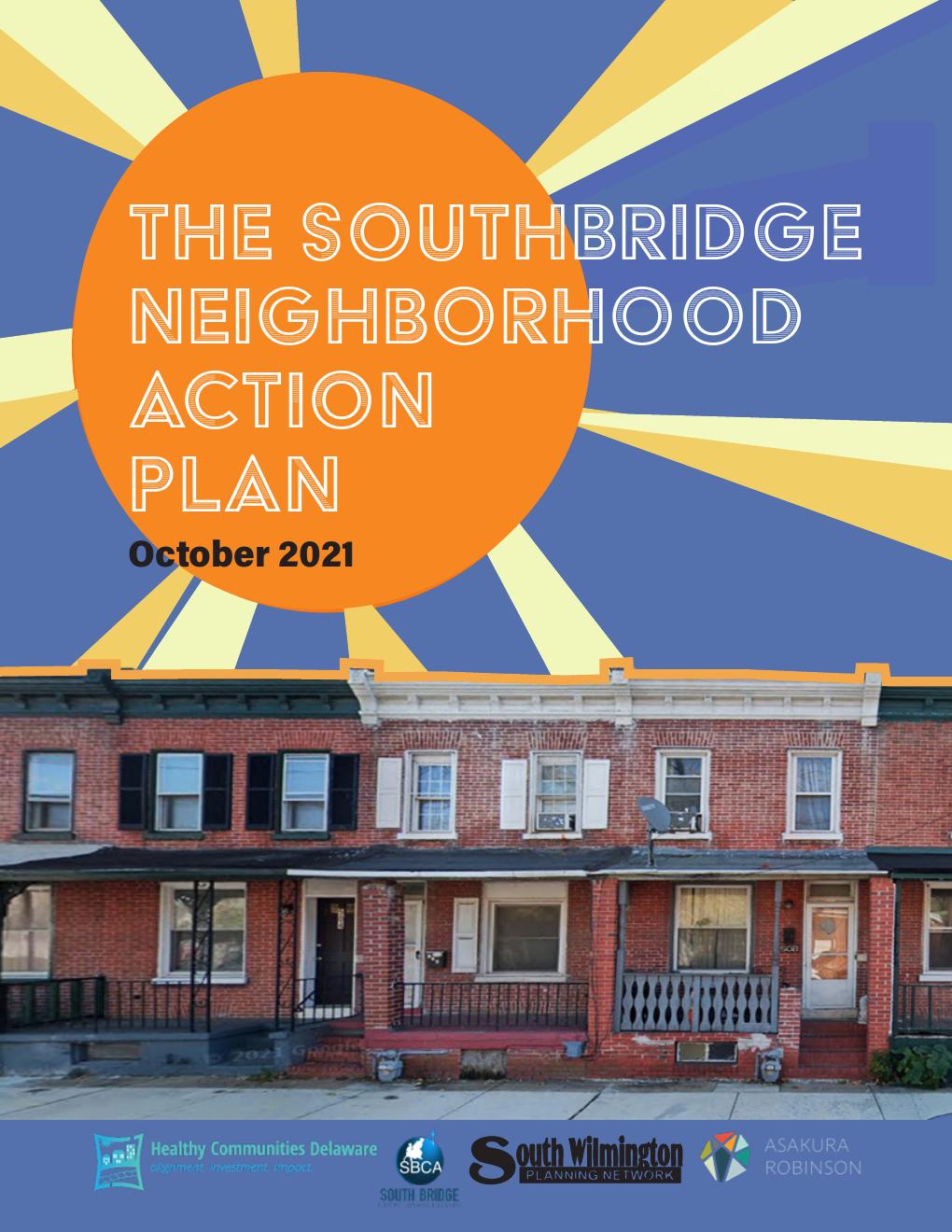 Cover of The Southbridge Neighborhood Action Plan, October 2021